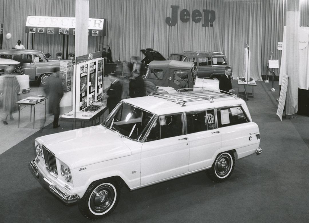 1965 Jeep Wagoneer at the Detroit Auto Show
